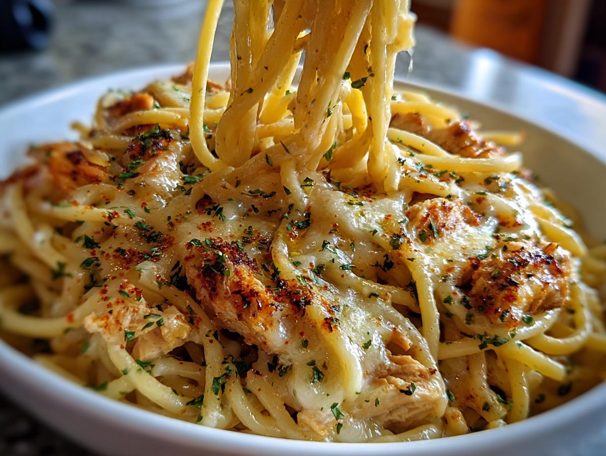 Monterey Chicken Spaghetti