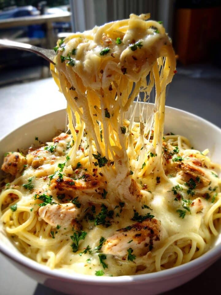 Monterey Chicken Spaghetti