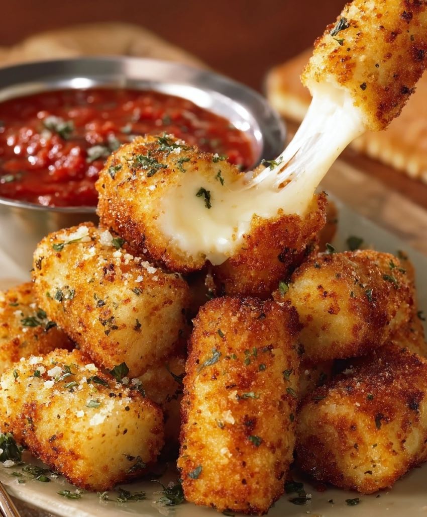 Mozzarella Fried Cheese Bites