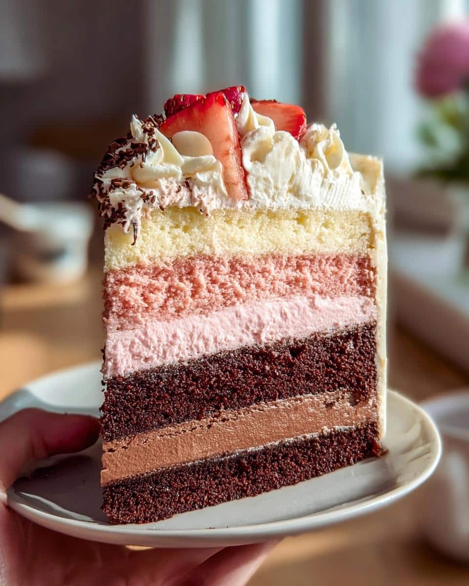 Neapolitan Cake - detail 1