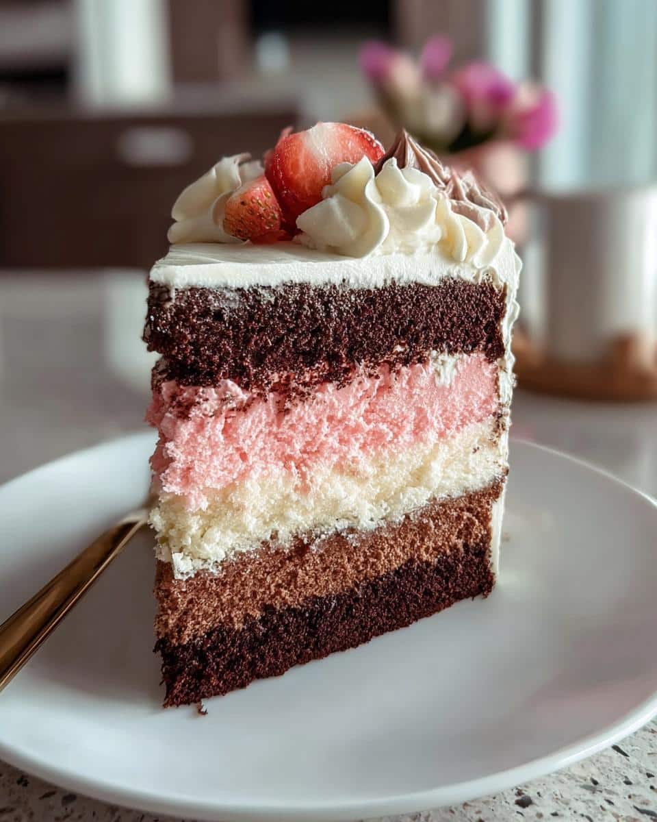 Neapolitan Cake - detail 2