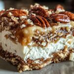 No-Bak Pecan Pie Lasagna