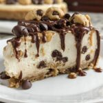 No-Bake Cookie Dough Cheesecake