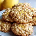 No-Bake Lemon Oatmeal Cookies