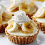 No-Bake Mini Banana Cream Pies