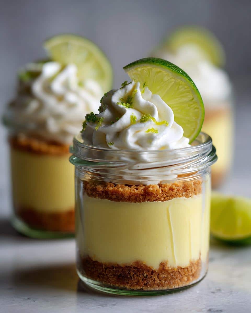 No-Bake Mini Key Lime Pies - detail 1
