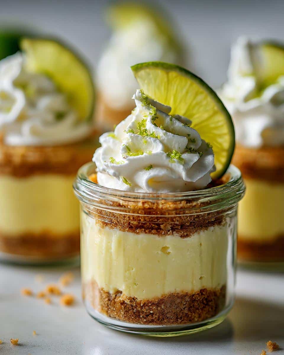 No-Bake Mini Key Lime Pies - detail 2