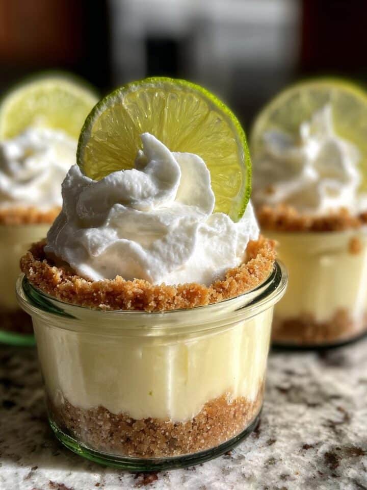 No-Bake Mini Key Lime Pies