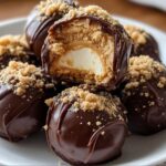 No-Bake Peanut Butter Cheesecake Balls