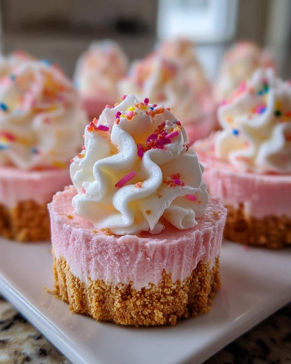 No-Bake Pink Velvet Cheesecake Bites - detail 1