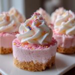 No-Bake Pink Velvet Cheesecake Bites