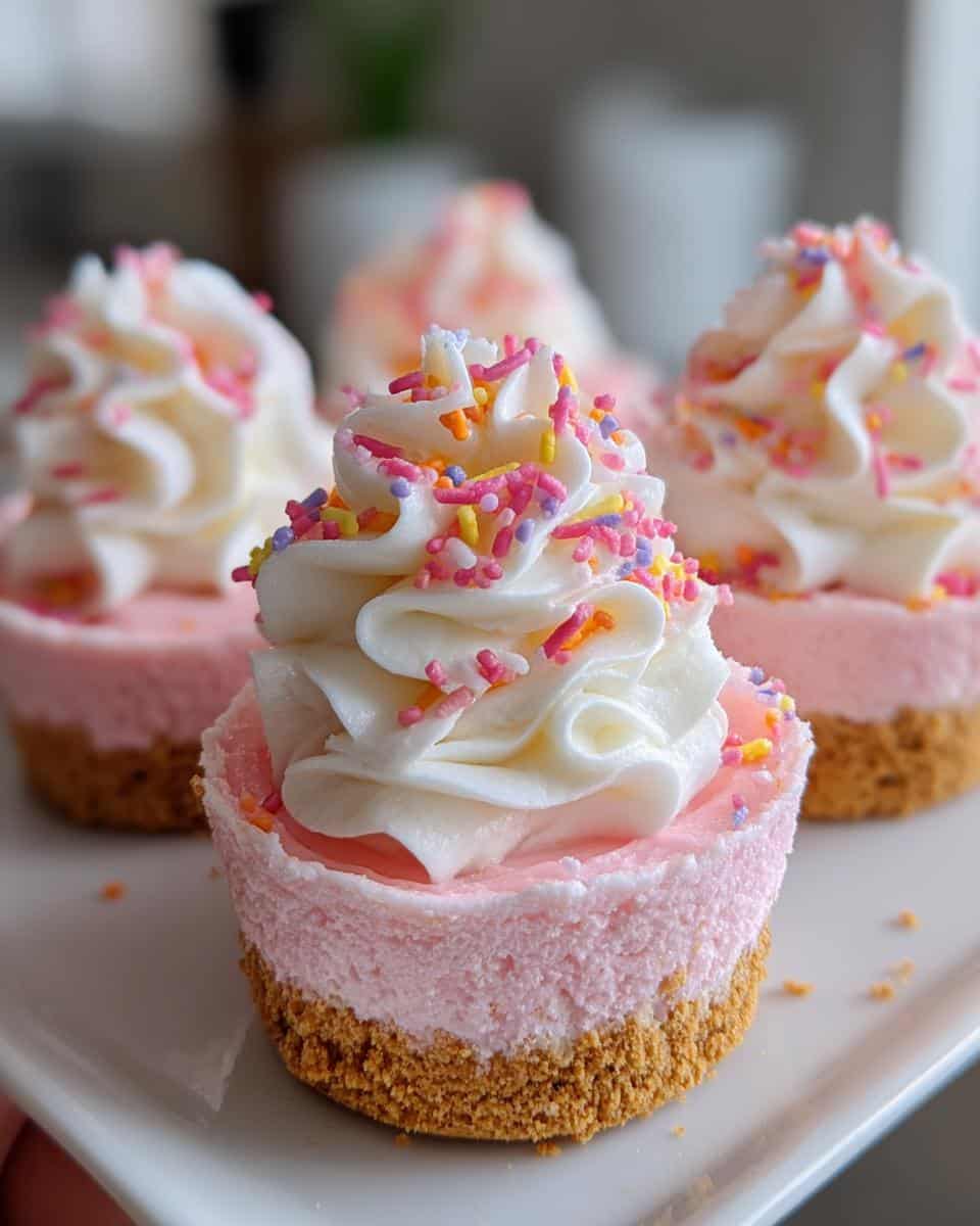 No-Bake Pink Velvet Cheesecake Bites - detail 2