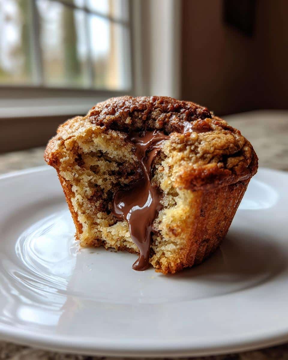Nutella Banana Muffins