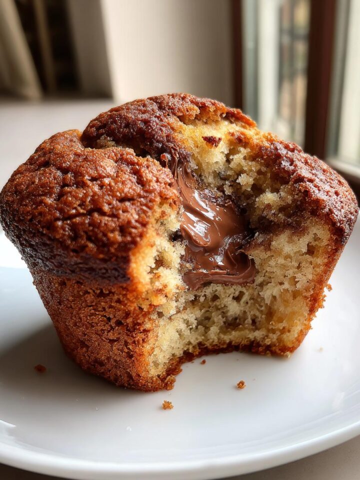 Nutella Banana Muffins