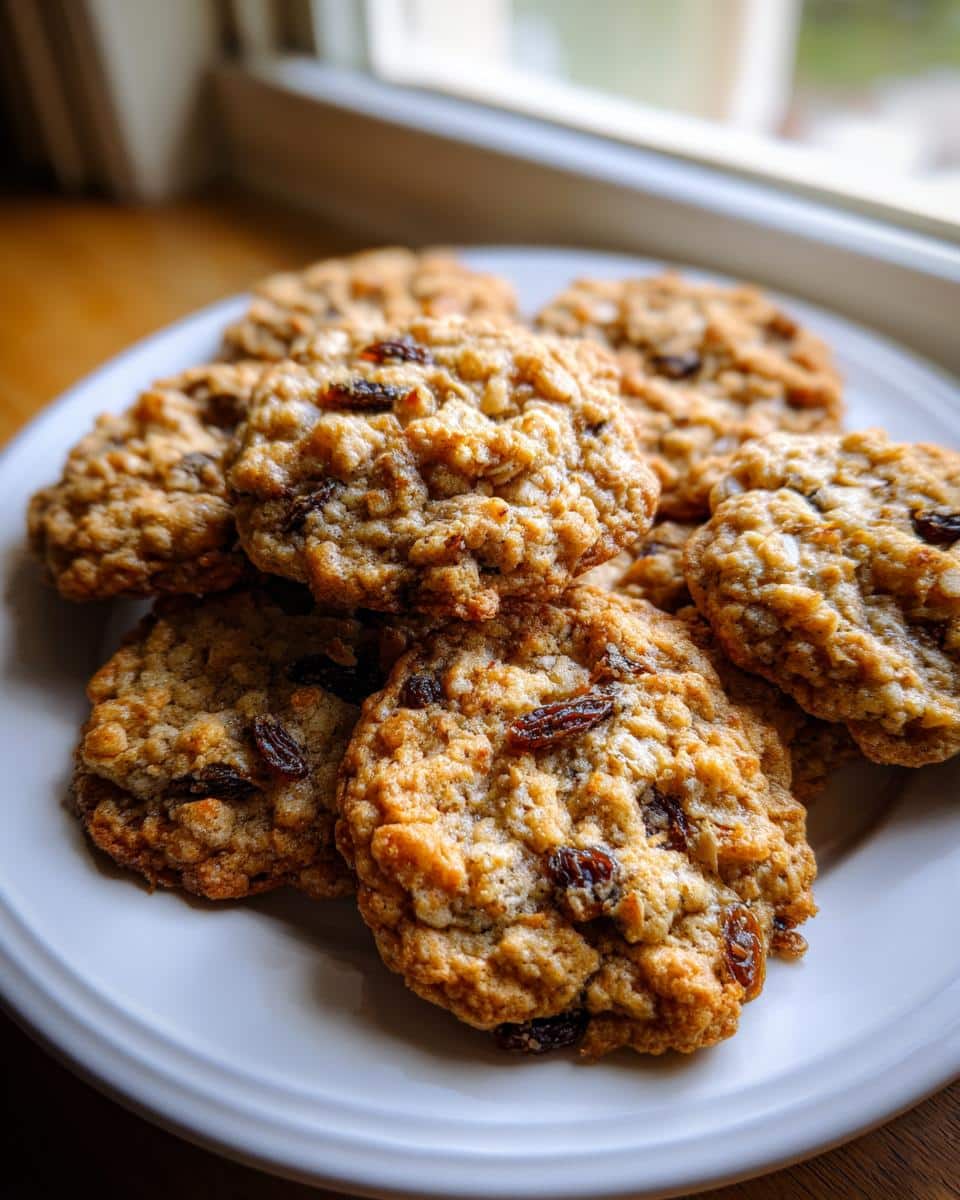 Oatmeal Raisin Cookies