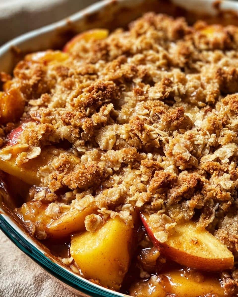 Old Fashioned Apple Crisp - detail 2