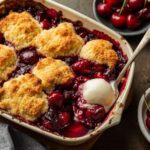Old-Fashioned Cherry Cobbler
