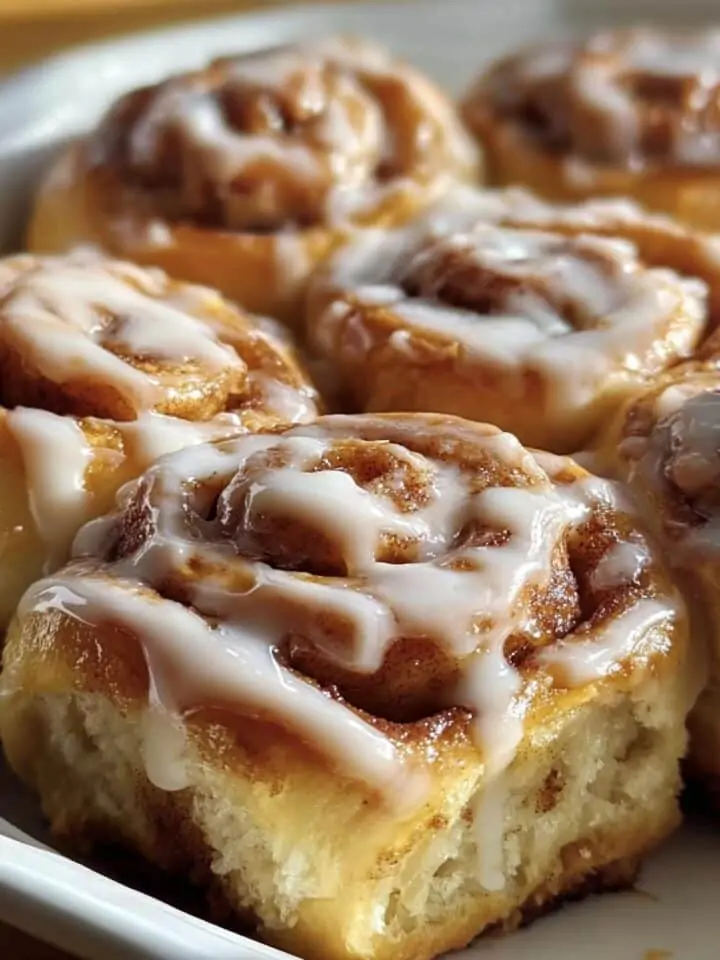 One Hour Cinnamon Rolls