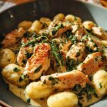 One-Pan Creamy Garlic Chicken Gnocchi