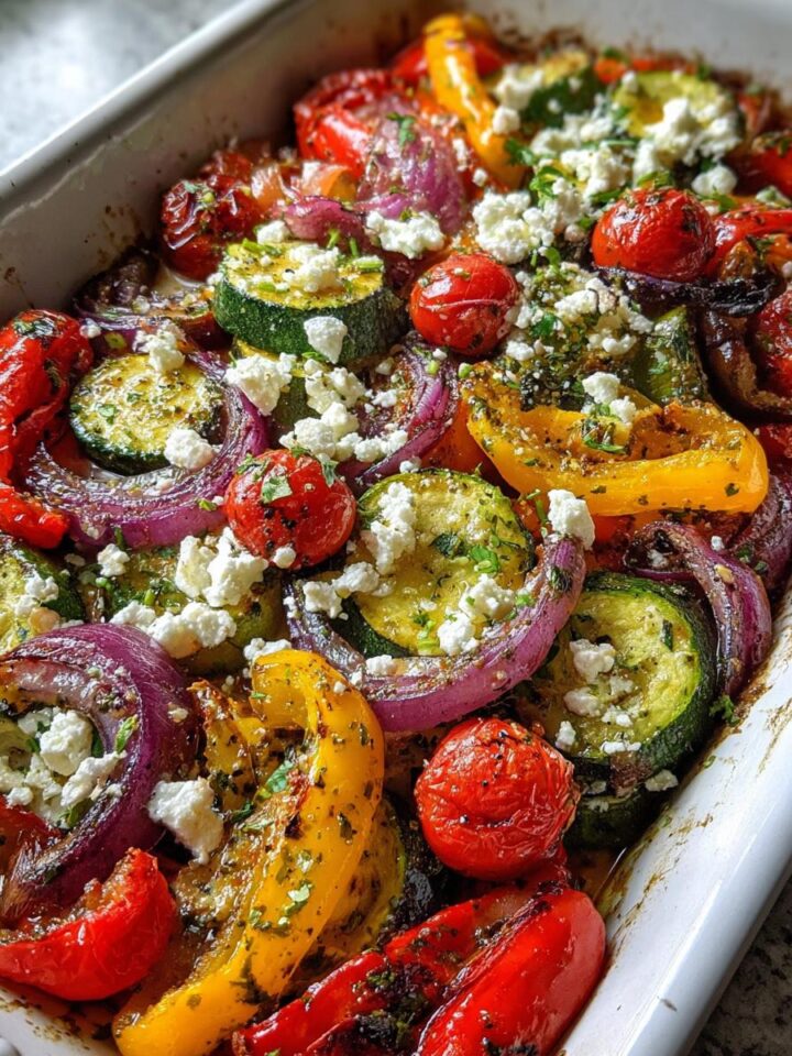 One Pan Greek Vegetables