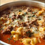 One Pot Lasagna Soup