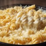 One‑Pan White Cheddar Mozzarella Pasta Delight