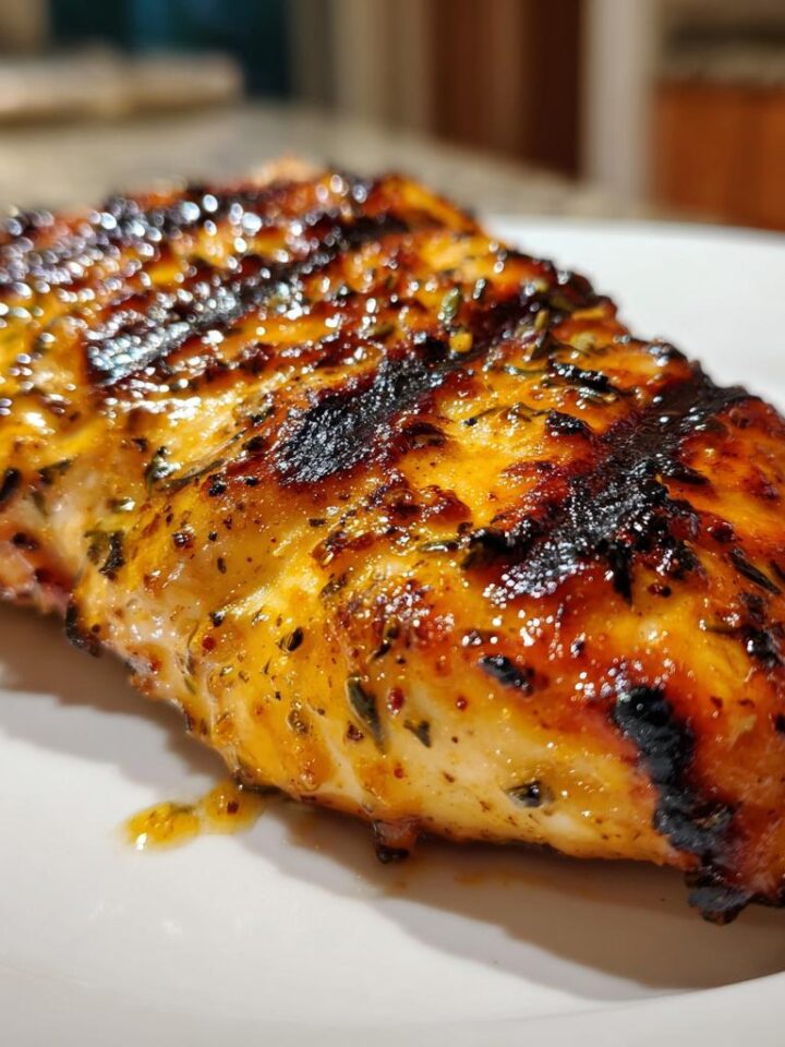Orange Dijon Grilled Chicken