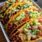 Oven-Baked Cheesy Tacos