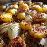 Oven Fried Potatoes & Onions
