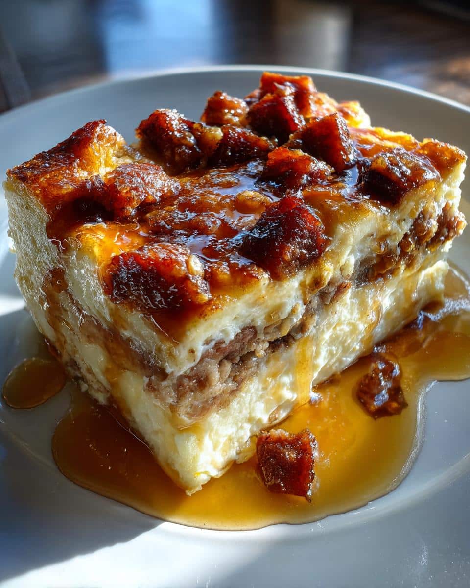 Pancake Sausage Casserole