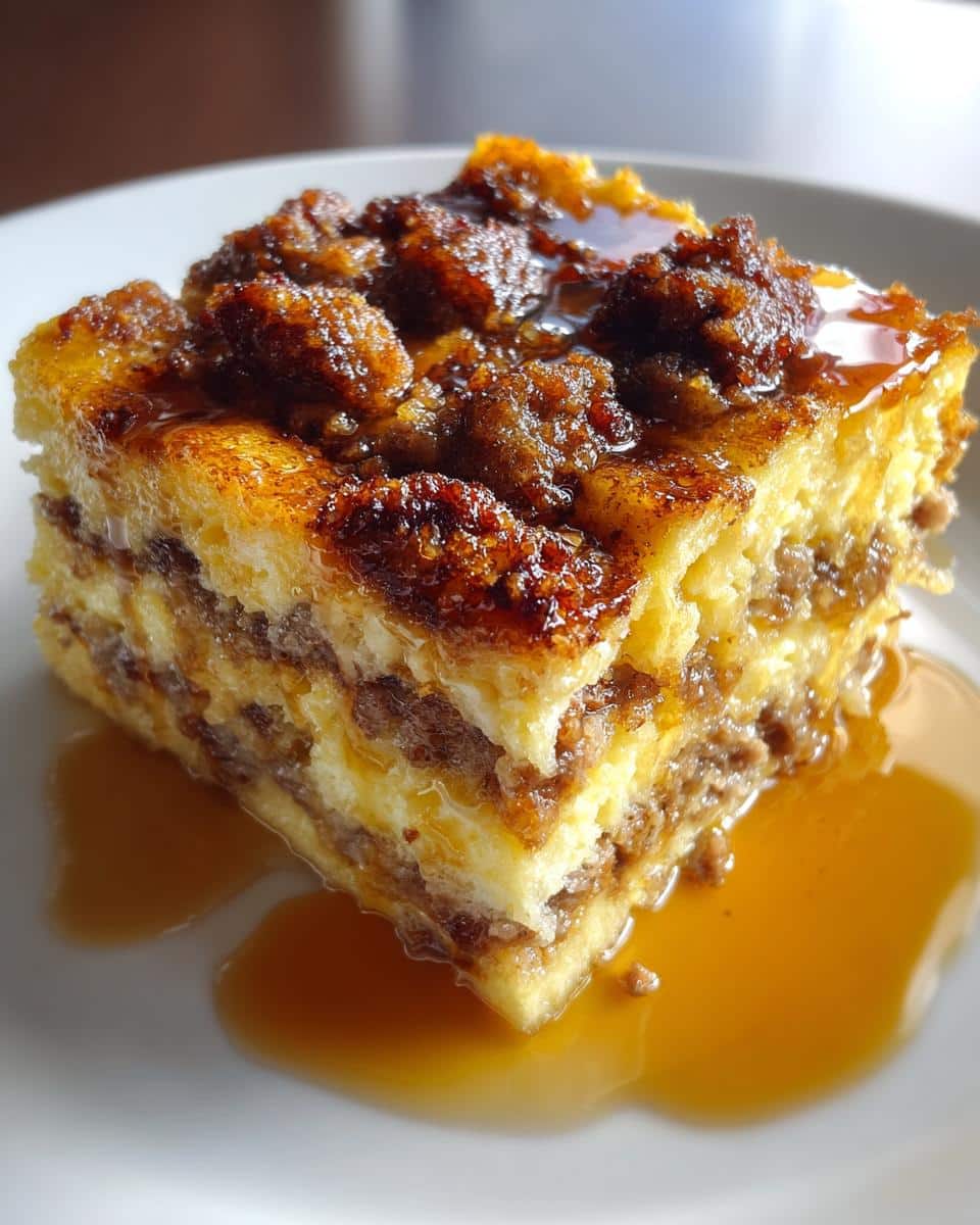 Pancake Sausage Casserole