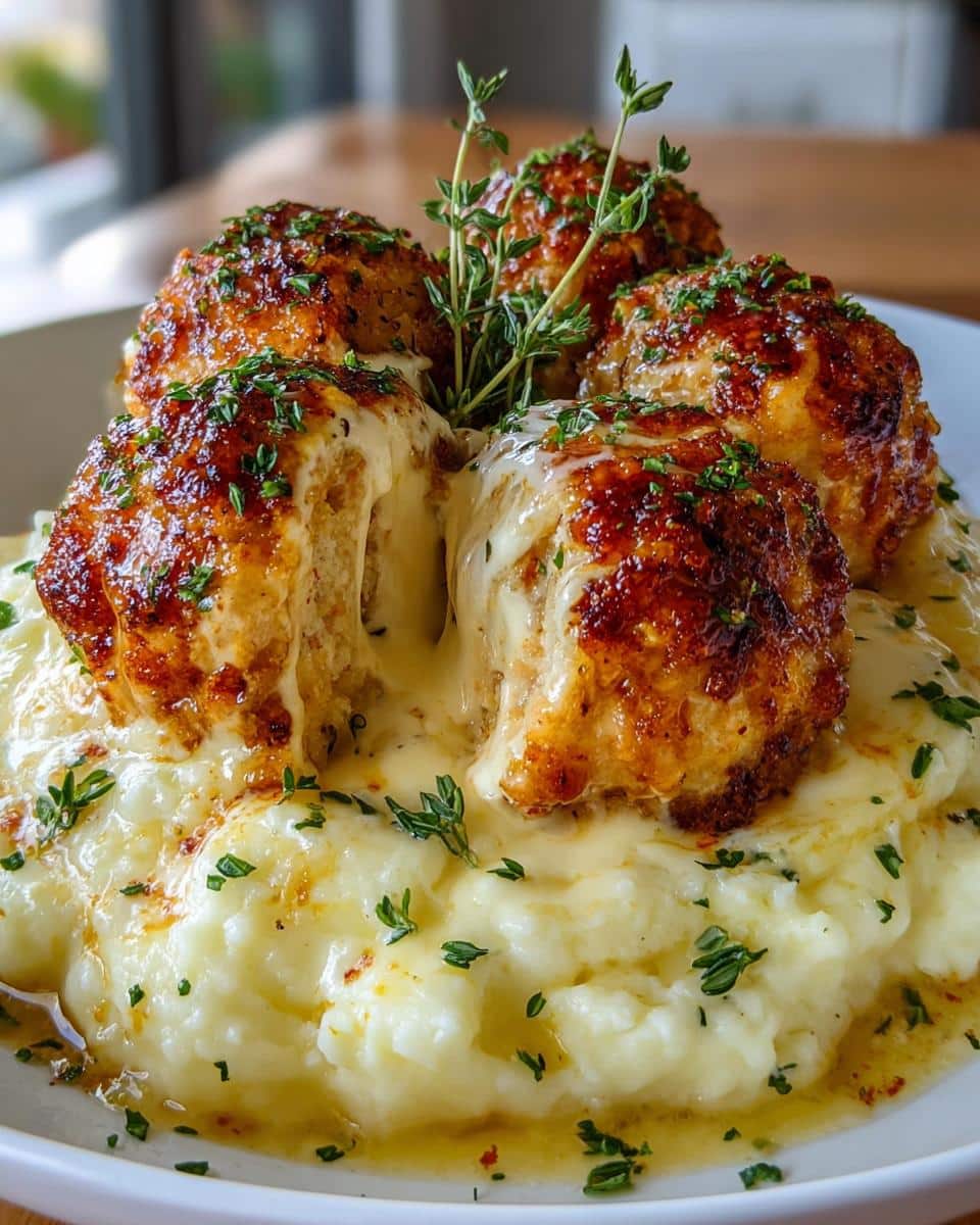 Parmesan Cloud Chicken Bombs - detail 1