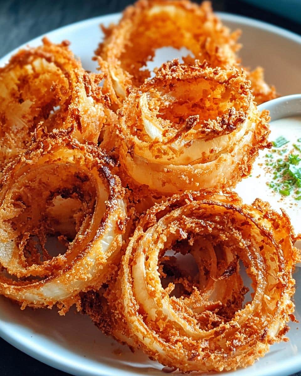Parmesan Onion Rings - detail 1