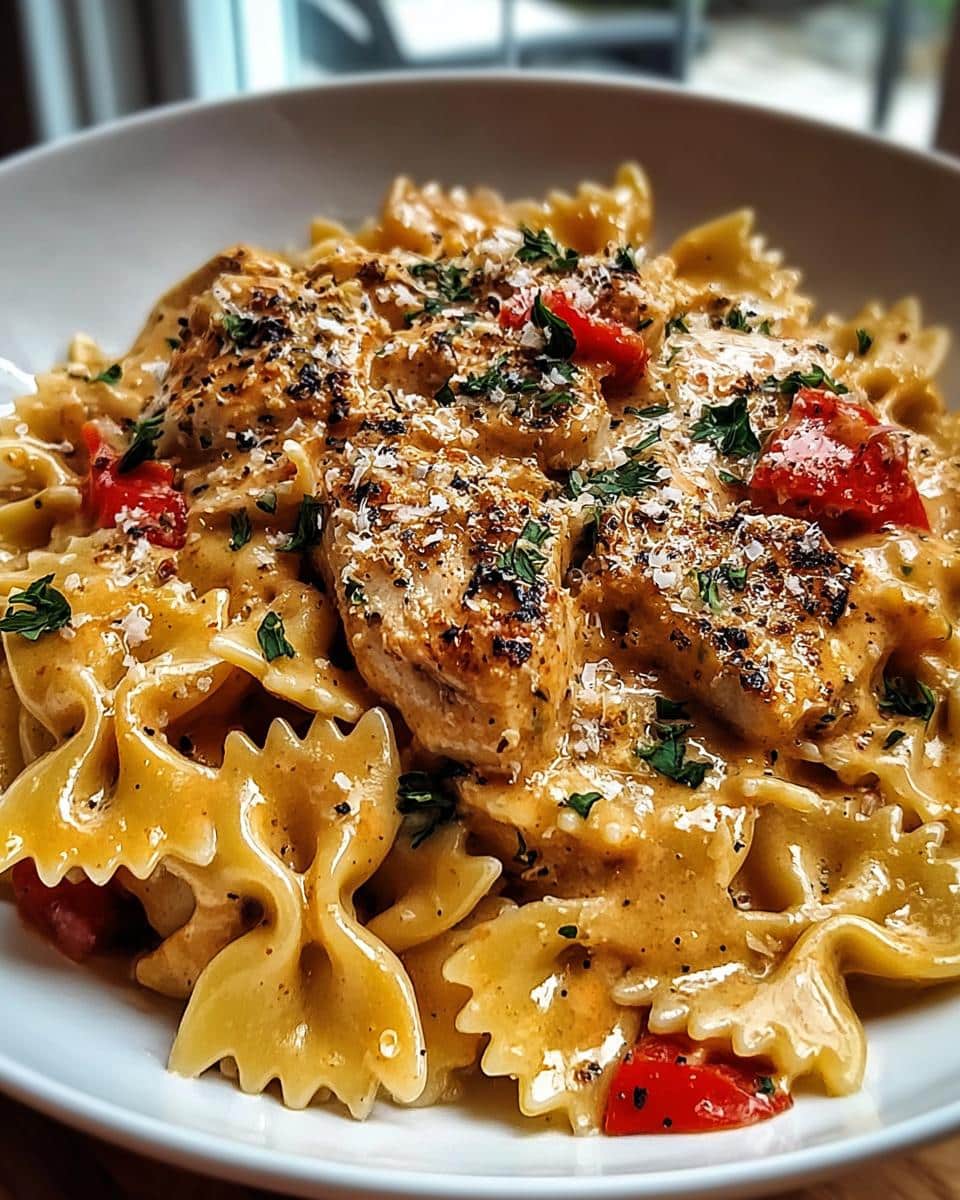 Parmesan Roasted Red Pepper Chicken - detail 2