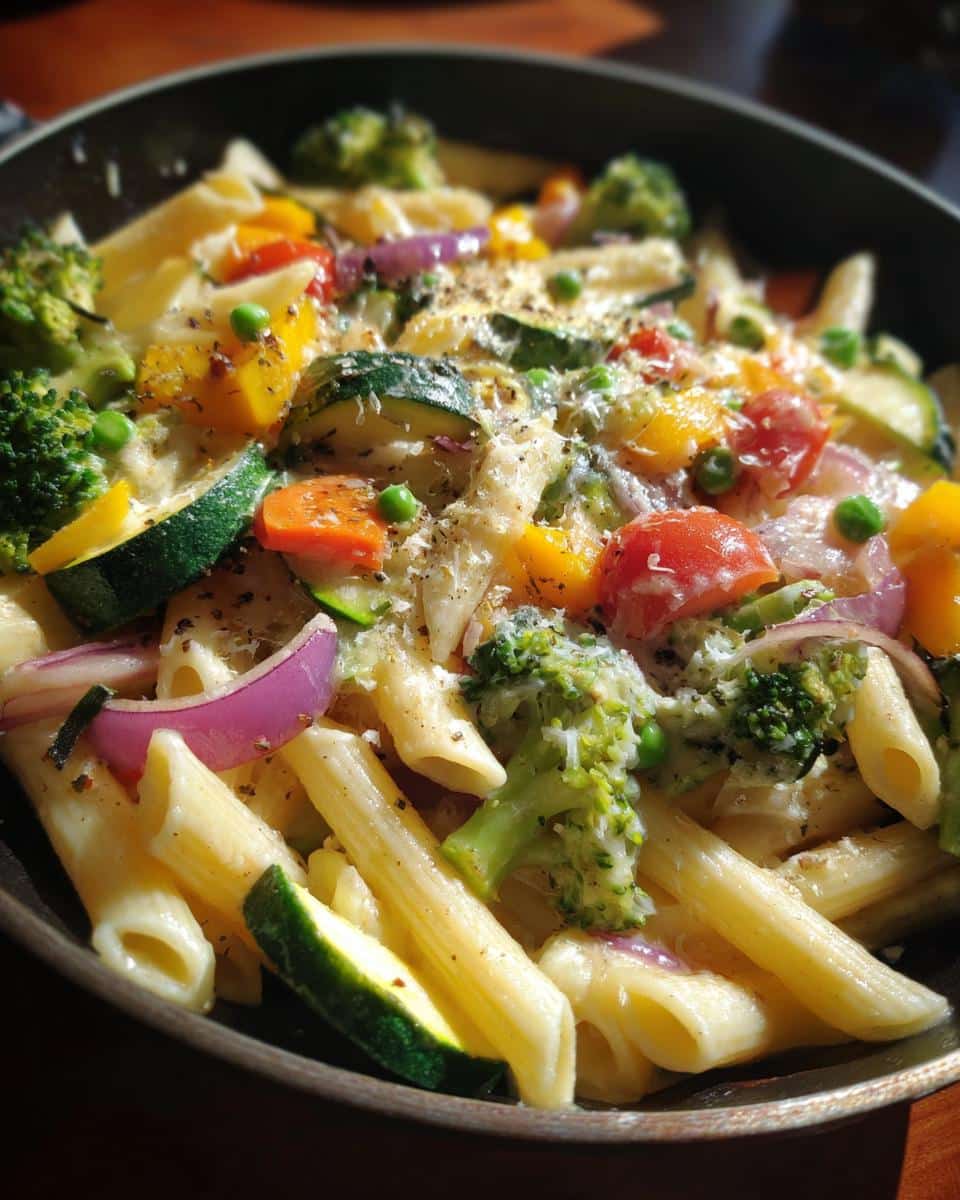 Pasta Primavera - detail 2
