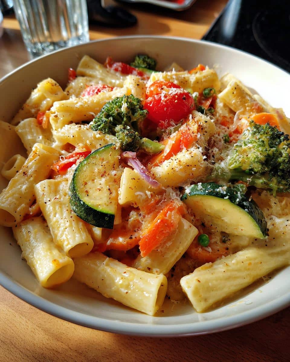 Pasta Primavera - detail 3