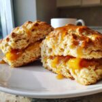 Peach Butter Swim Biscuits