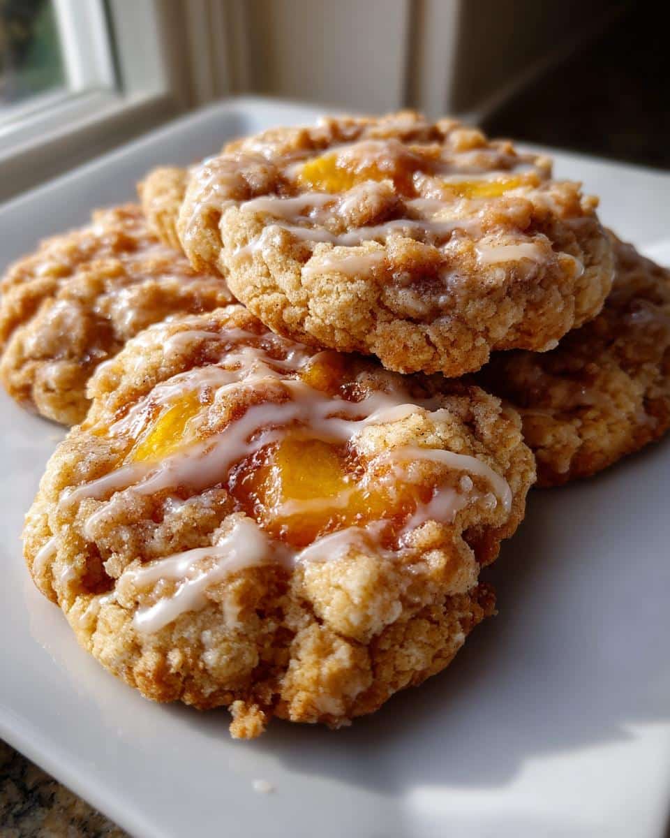 Peach Cobbler Cookies - detail 3