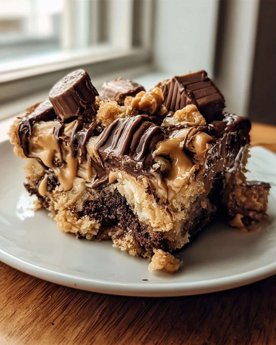 Peanut Butter Cup Dump Cake - detail 2