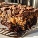 Peanut Butter Cup Dump Cake