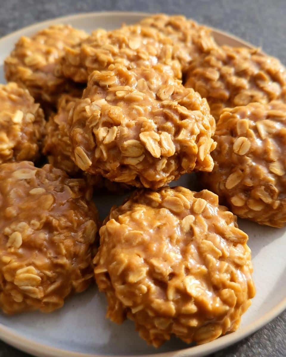 Peanut Butter No Bake Cookies - detail 2