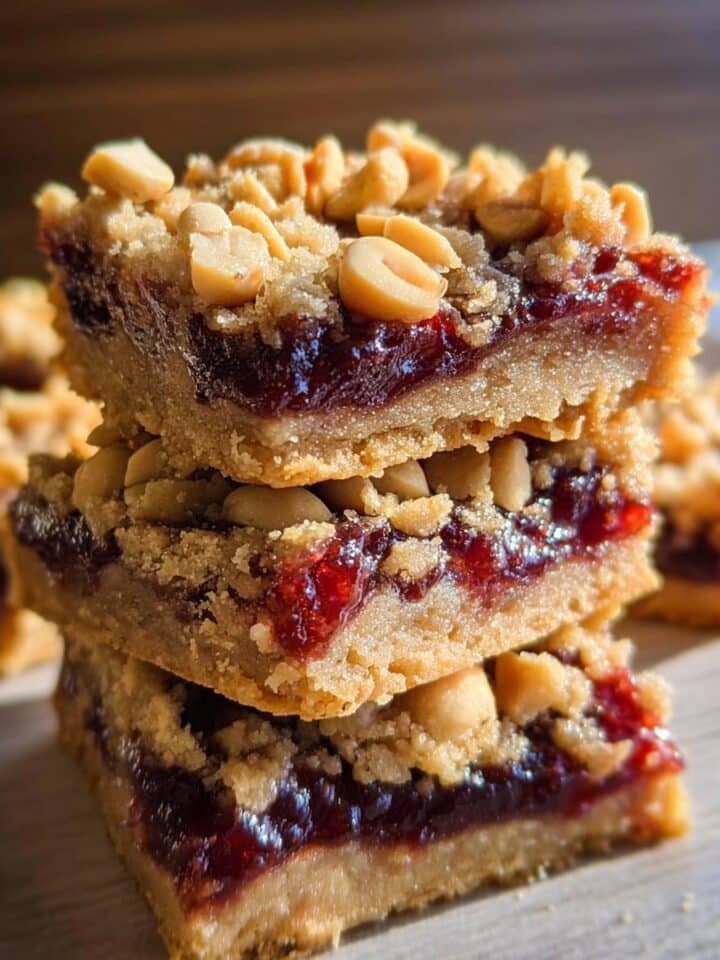 Peanut Butter and Jelly Bars
