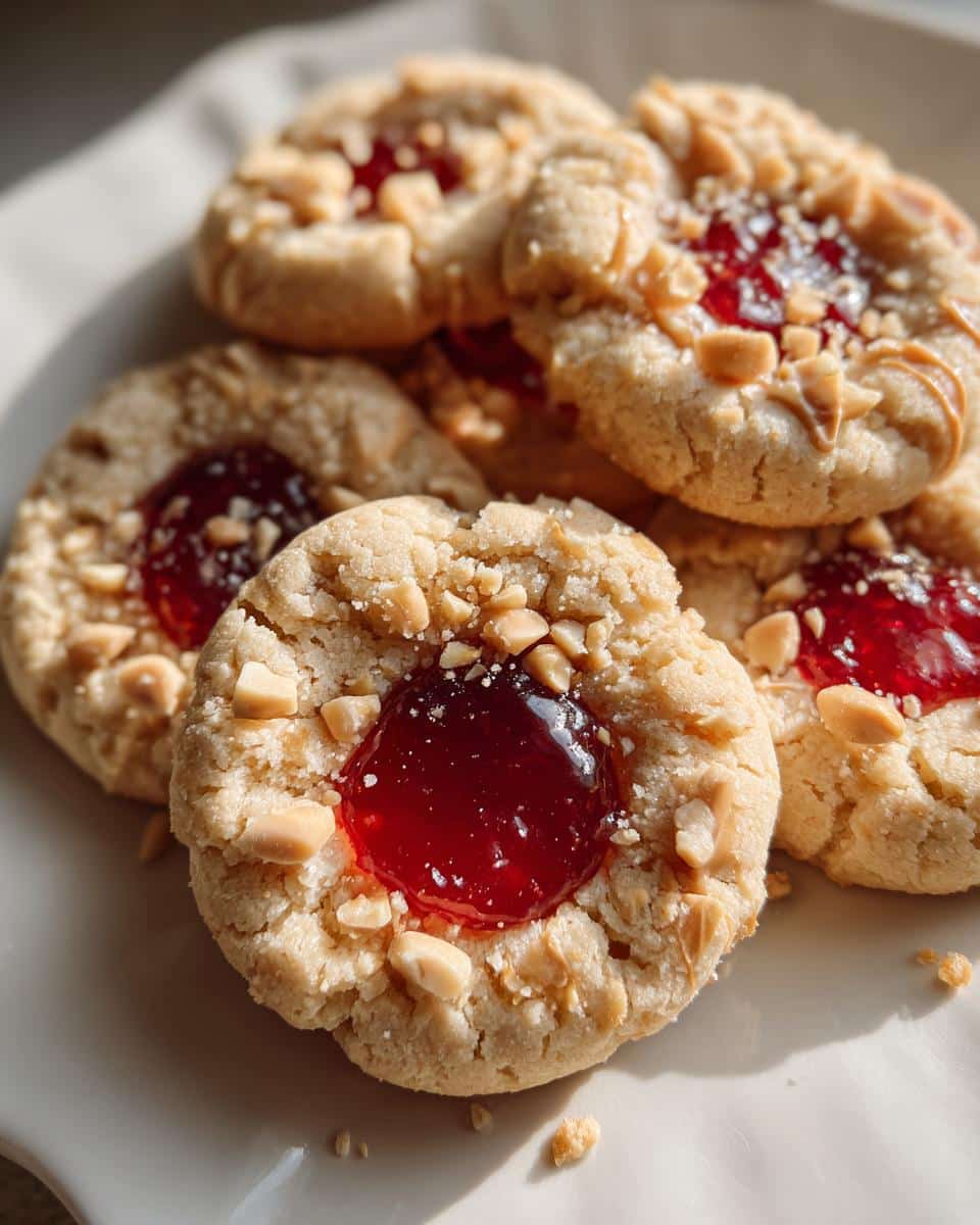 Peanut Butter and Jelly Cookies - detail 2