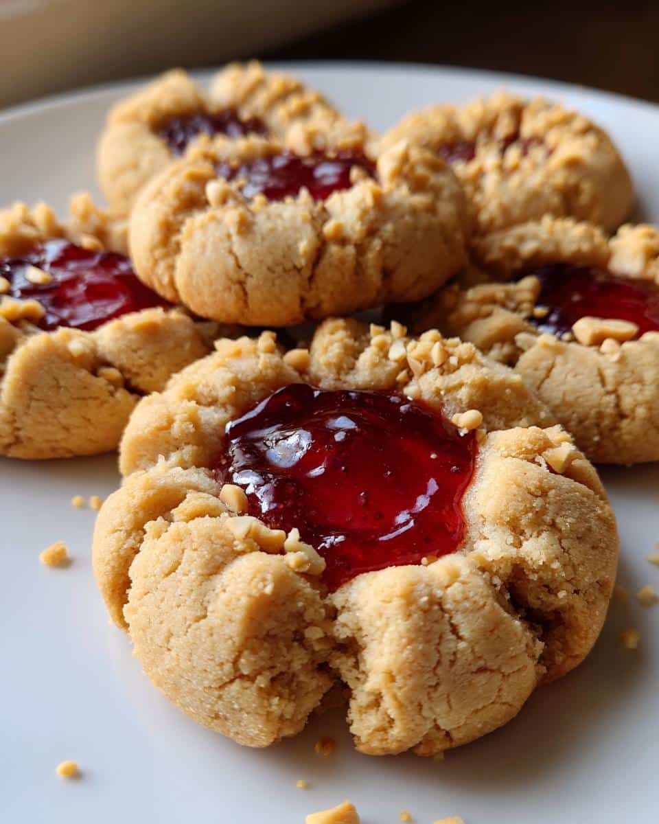 Peanut Butter and Jelly Cookies - detail 3