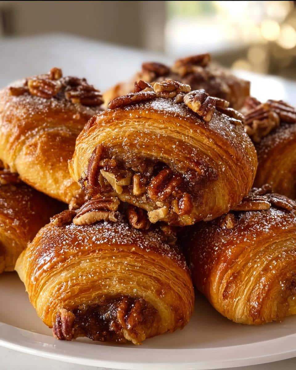 Pecan Pie Crescents - detail 1