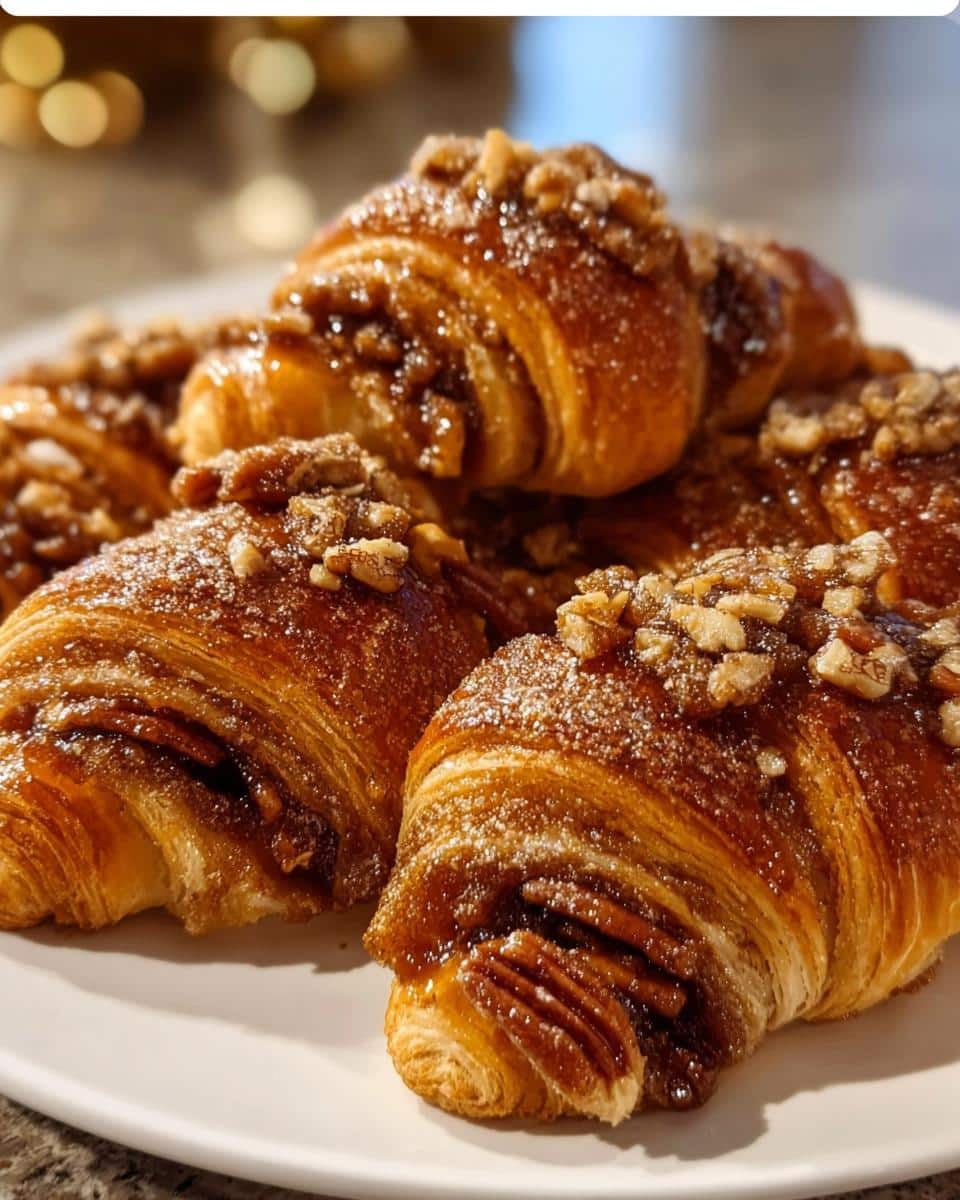 Pecan Pie Crescents - detail 2