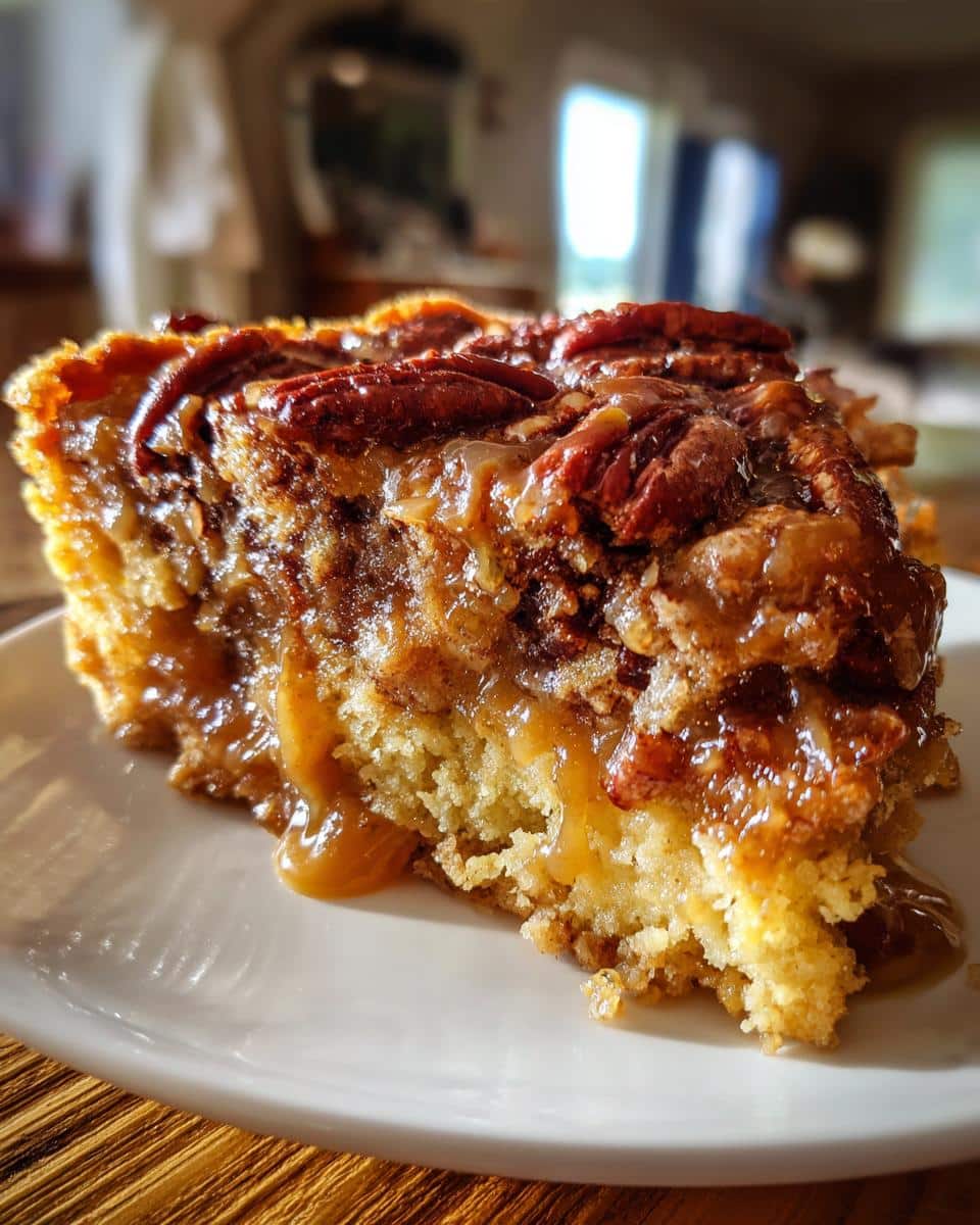 Pecan Pie Dump Cake
