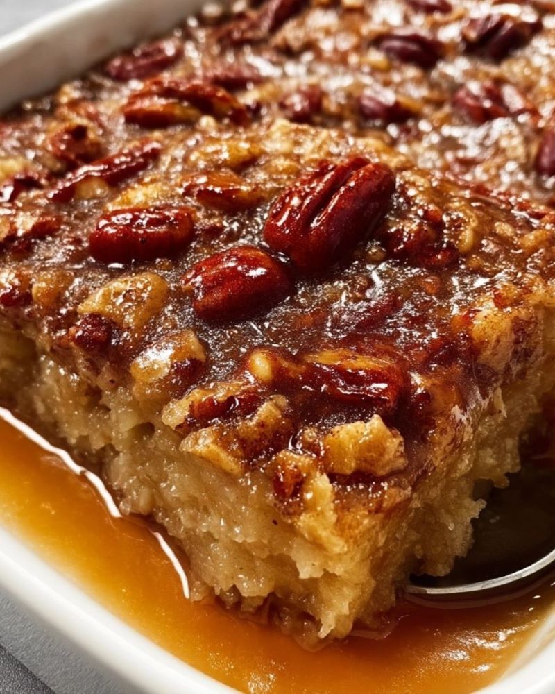 Pecan Pie Dump Cake