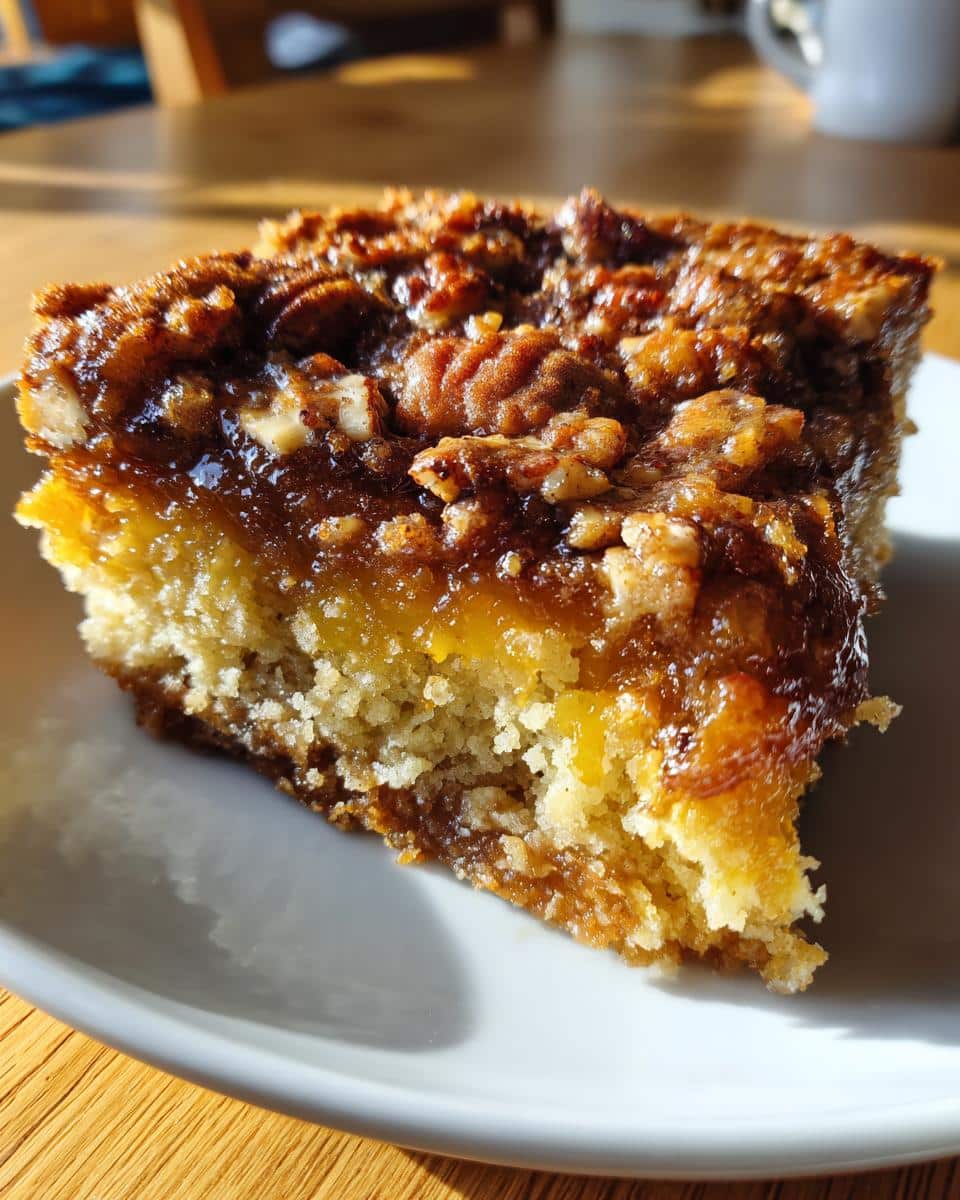 Pecan Pie Dump Cake