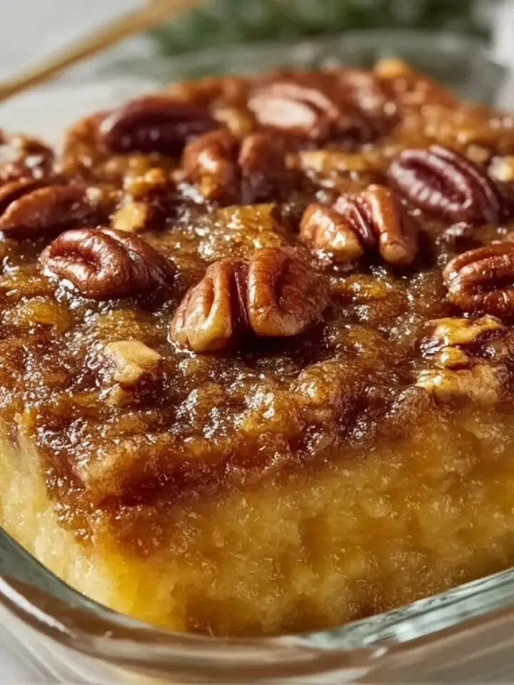Easy Pecan Pie Dump Cake